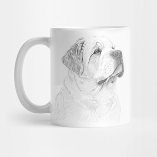 Peaceful Cute Bulldog Mug